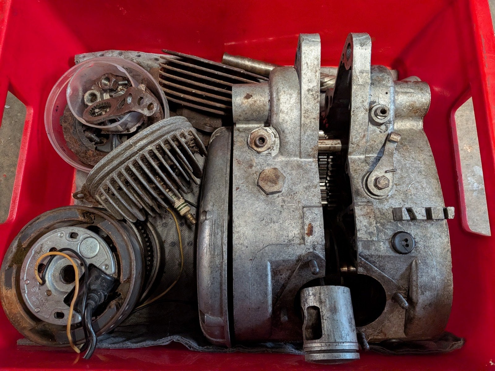 Moteur flandria 4 vitesses