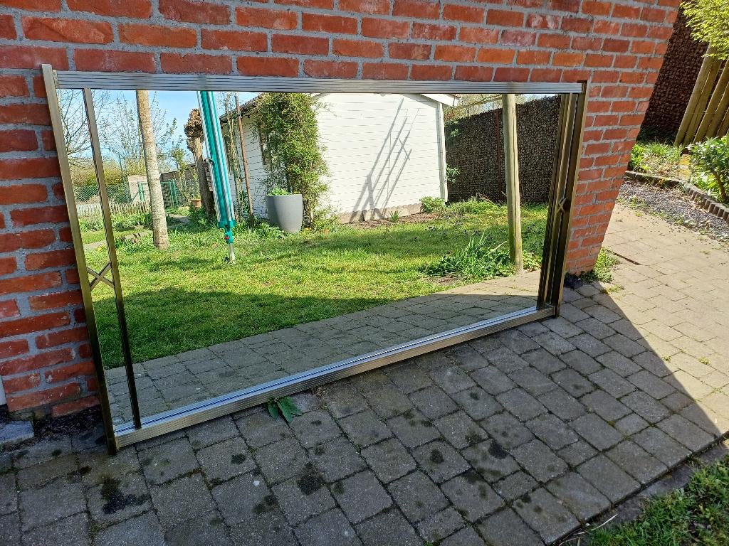 Grote spiegel 184cm x 100cm, Ophalen, 100 tot 150 cm, 125 cm of meer, Zo goed als nieuw