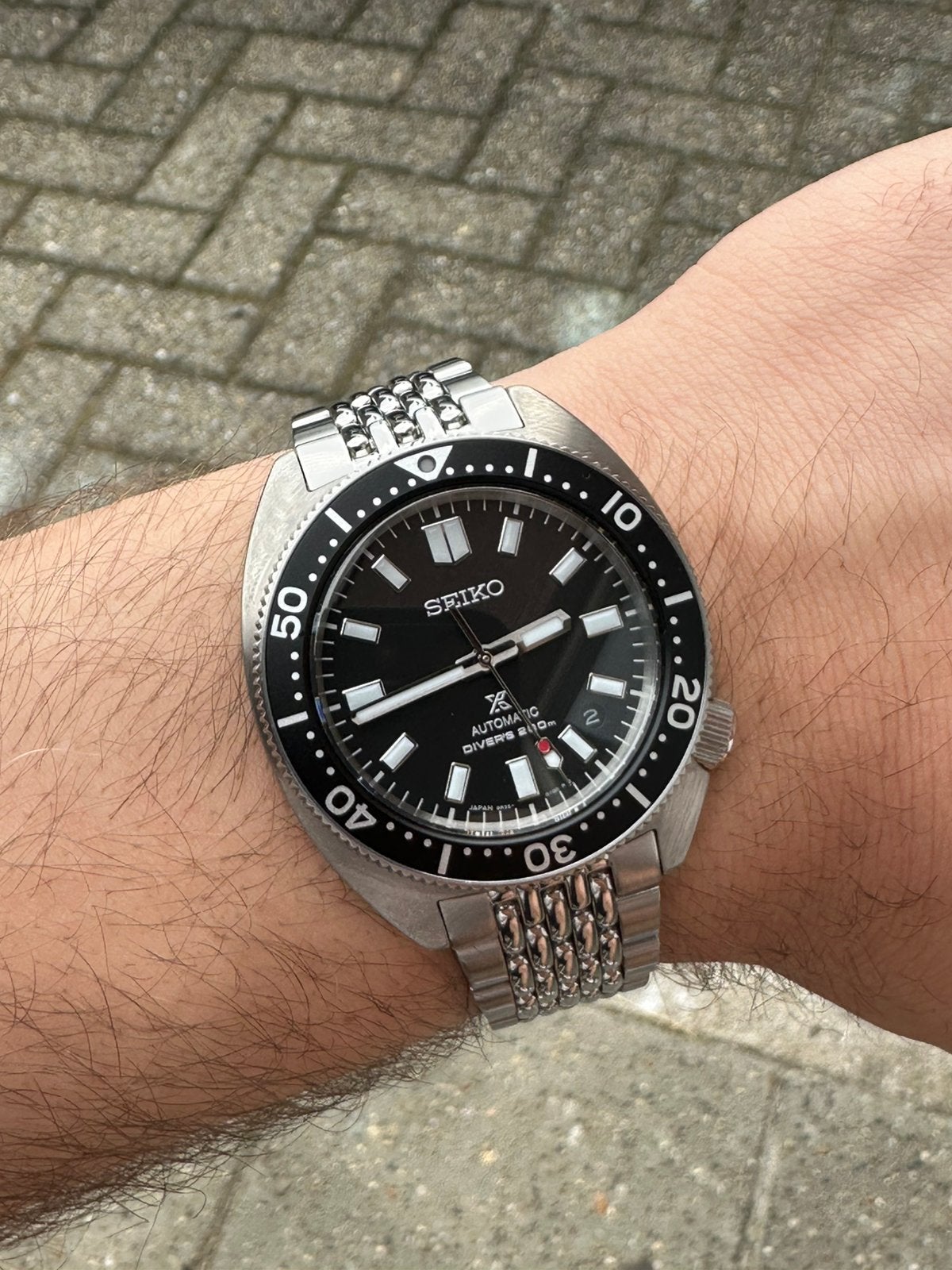 Seiko SPB317J1 Slim Turtle, Bijoux, Sacs & Beauté, Montres | Hommes, Enlèvement, Comme neuf, Seiko