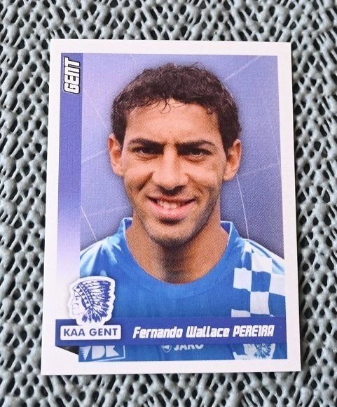 Panini Football 2011 KAA Gent / Fernando Wallace Pereira, Verzenden, Nieuw, Poster, Plaatje of Sticker