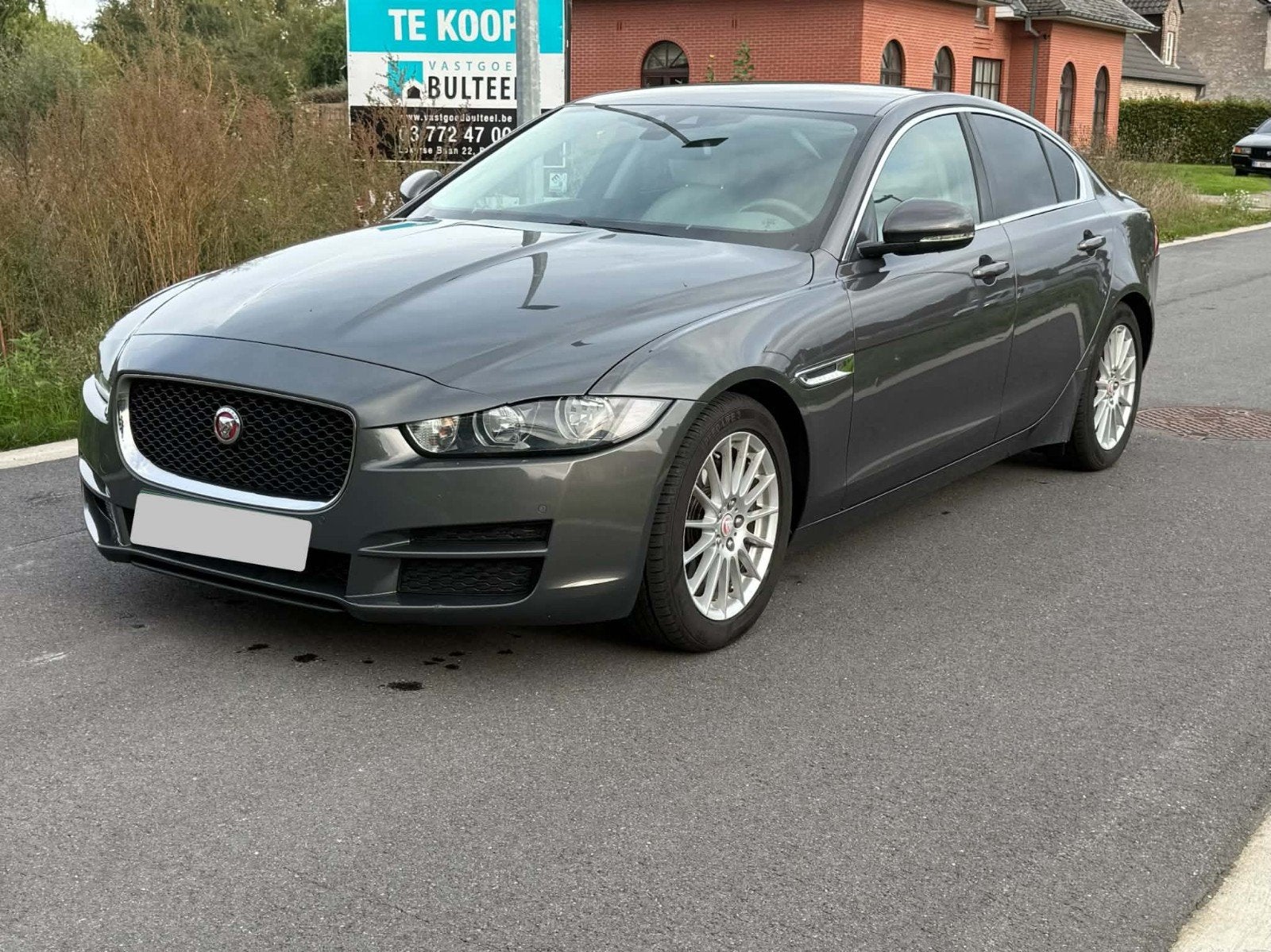 Jaguar, Auto's, Dealer onderhouden, Euro 6, Blauw, Leder