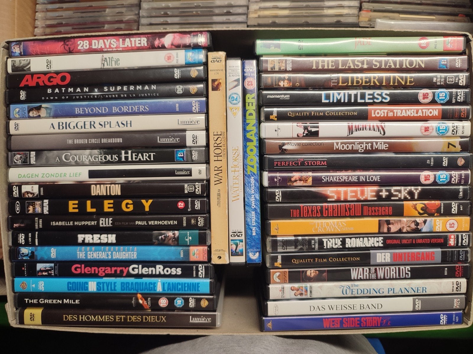 DVD'S TE KOOP aan 1,5 euro, vanaf 5 stuks 1 euro  zie foto's, Ophalen of Verzenden