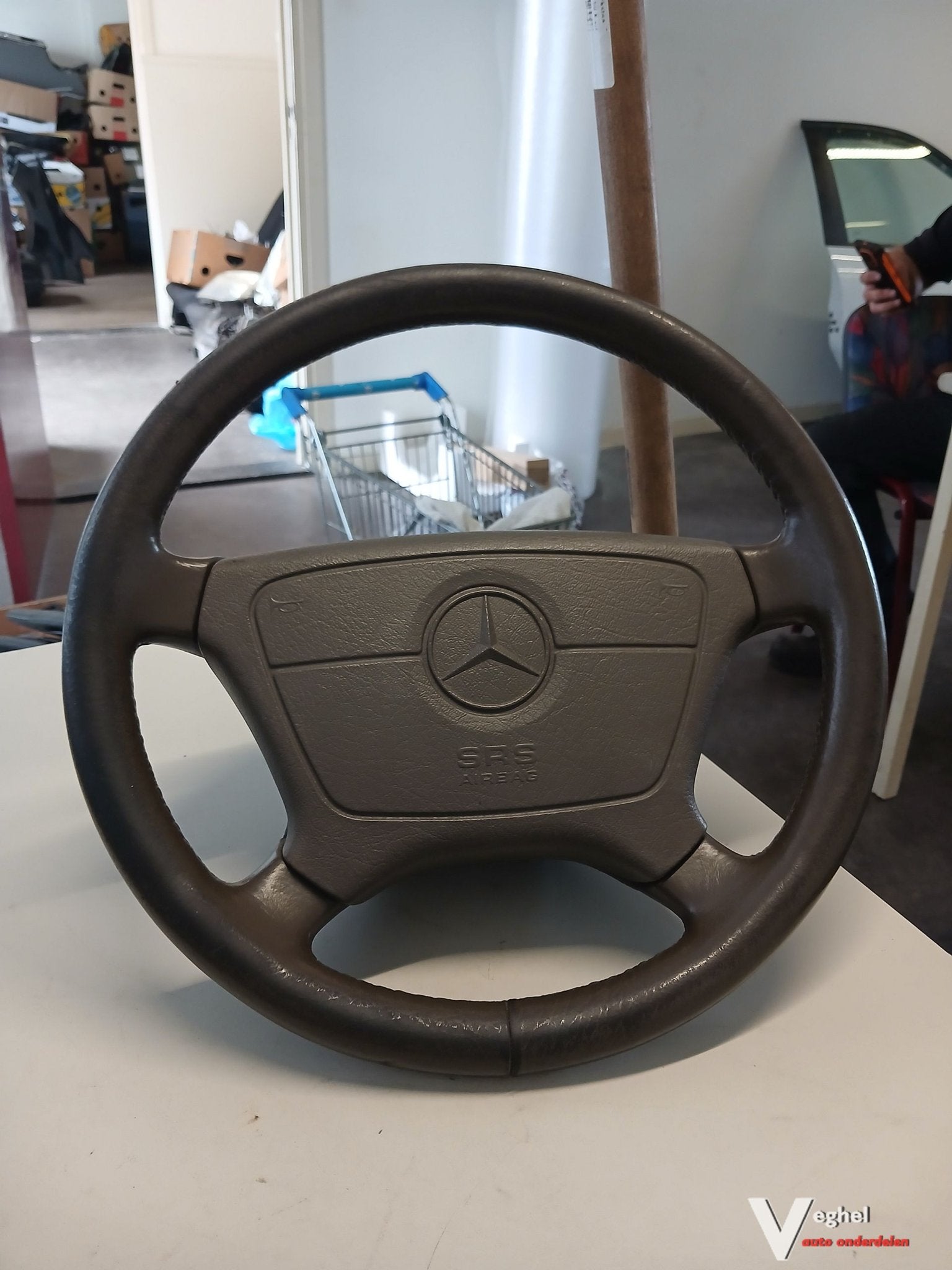 MB W124/W210/W202 Stuur leer '95, -, Utilisé, -, -