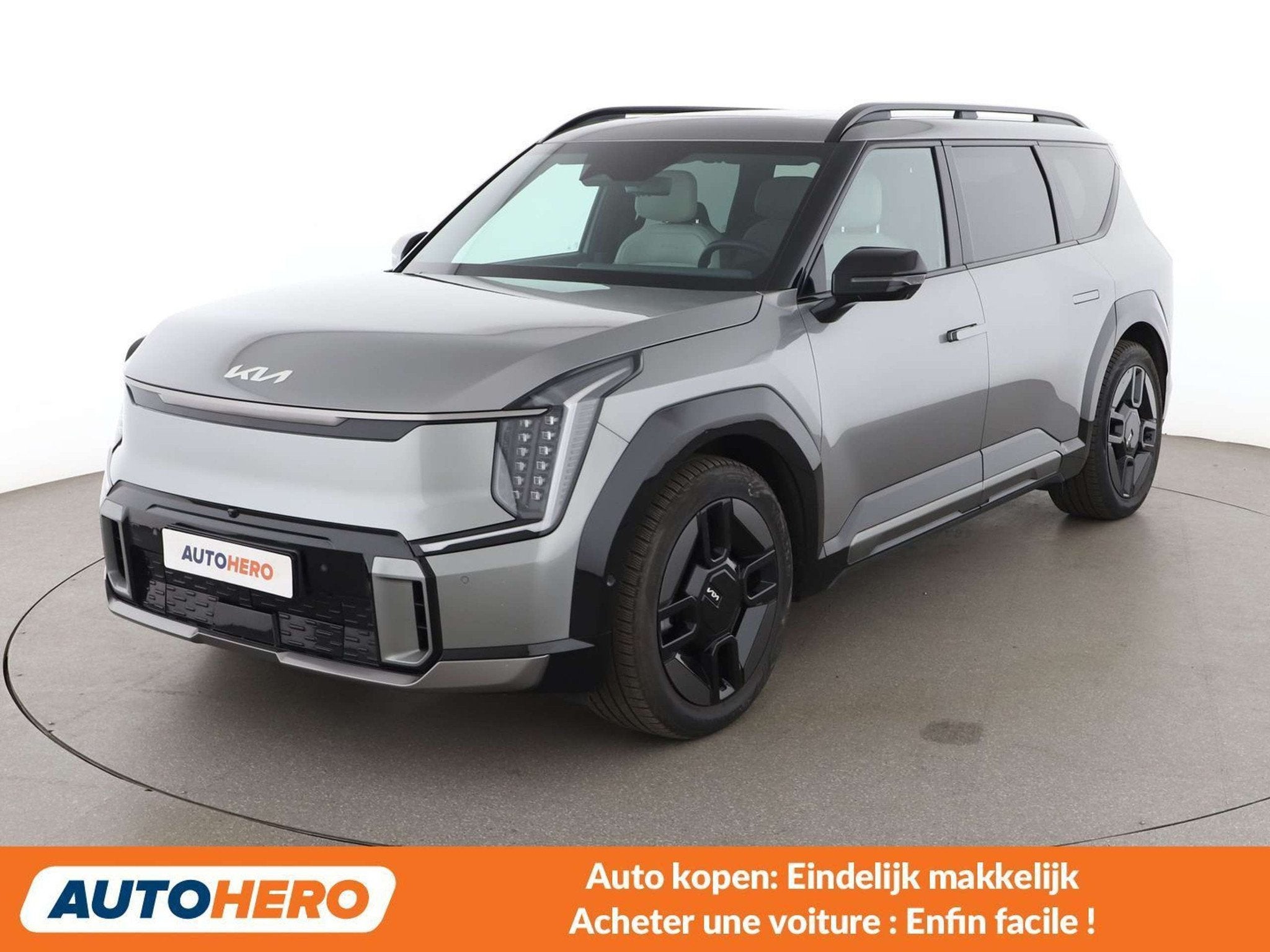 Kia EV9 electric drive 283 kW GT Line Launch Edition 4WD, Autos, Argent ou Gris, EV9, Noir, 5 portes
