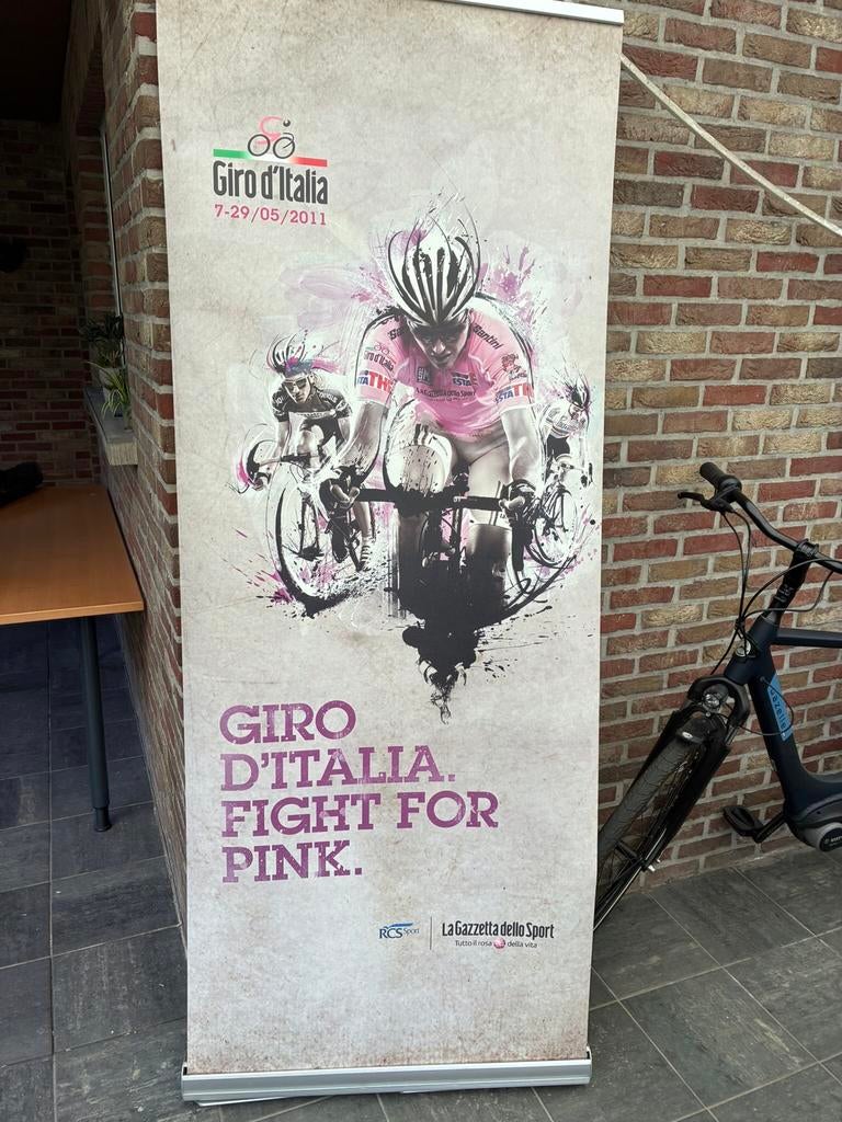 Banner giro d’italia, verzamelobject, Ophalen, Nieuw