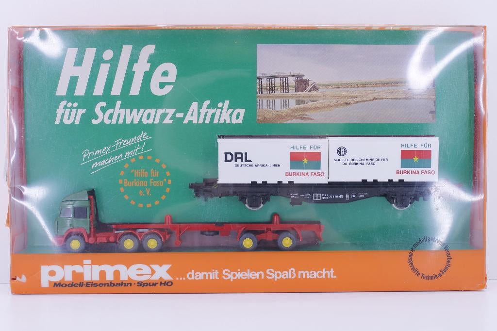 Primex (Märklin) 4573 Hilfe für Schwarz-Afrika, Enlèvement ou Envoi, Courant alternatif, Wagon, Comme neuf