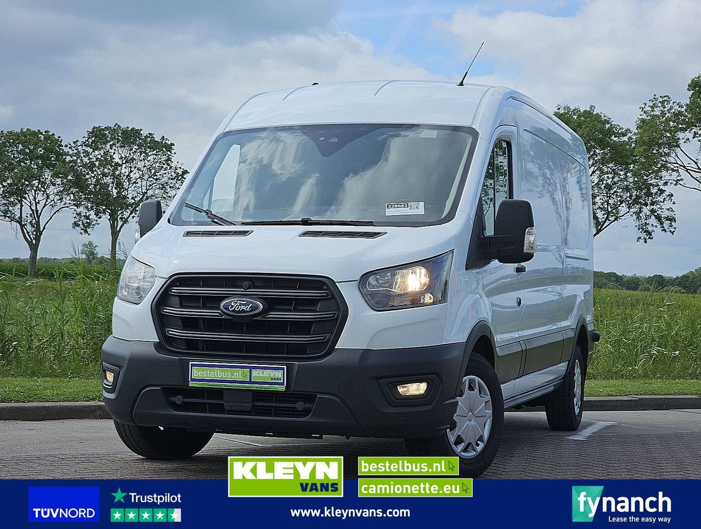 Ford TRANSIT 2.0 L3H2 Airco Camera, Wit, Bedrijf, Cruise Control, Ford