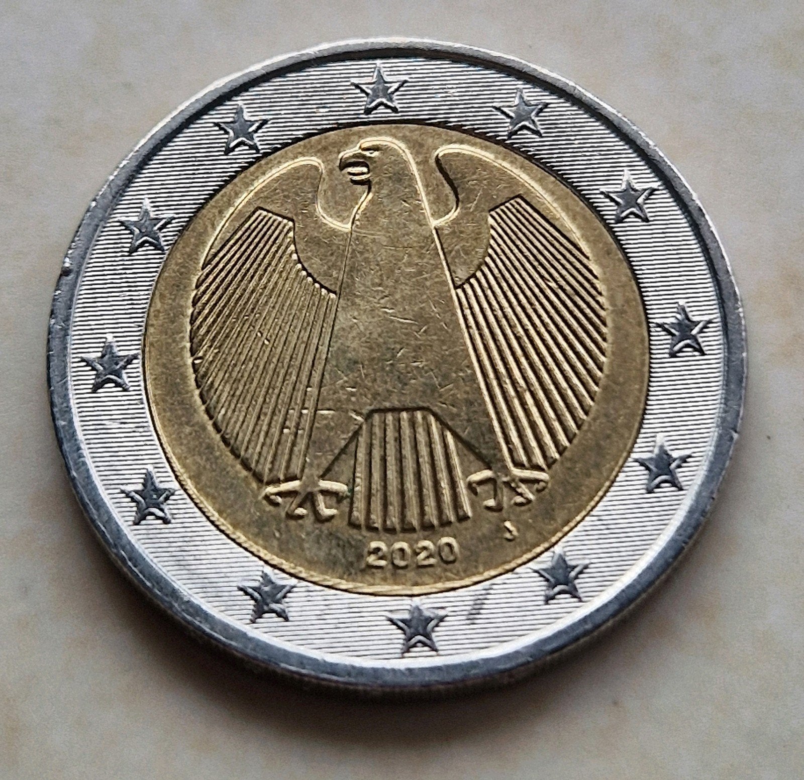 2020, Germany , 2 Euro Coin, Postzegels en Munten, Munten | Europa | Euromunten, Ophalen of Verzenden, 2 euro