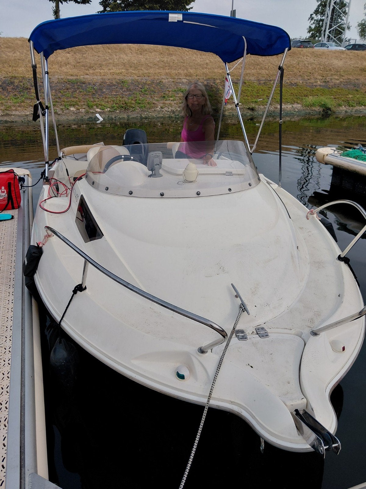 boot, Watersport en Boten, Overige merken, Kajuitboot, Buitenboordmotor, 5 m