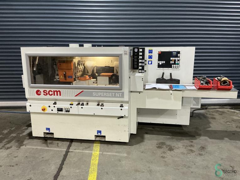 Vierzijdige schaafmachines SCM Superset NT 2009