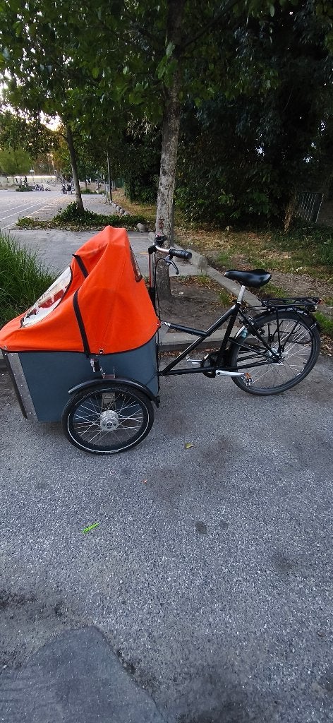 Bakfiets Nihola, Autres marques, Frein à tambour, Bâche, Enlèvement
