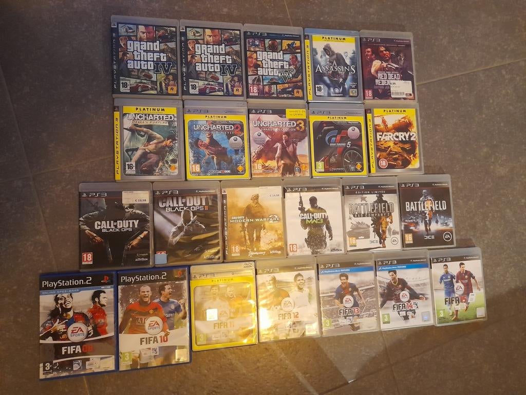 PS3 (Playstation 3) games, Enlèvement