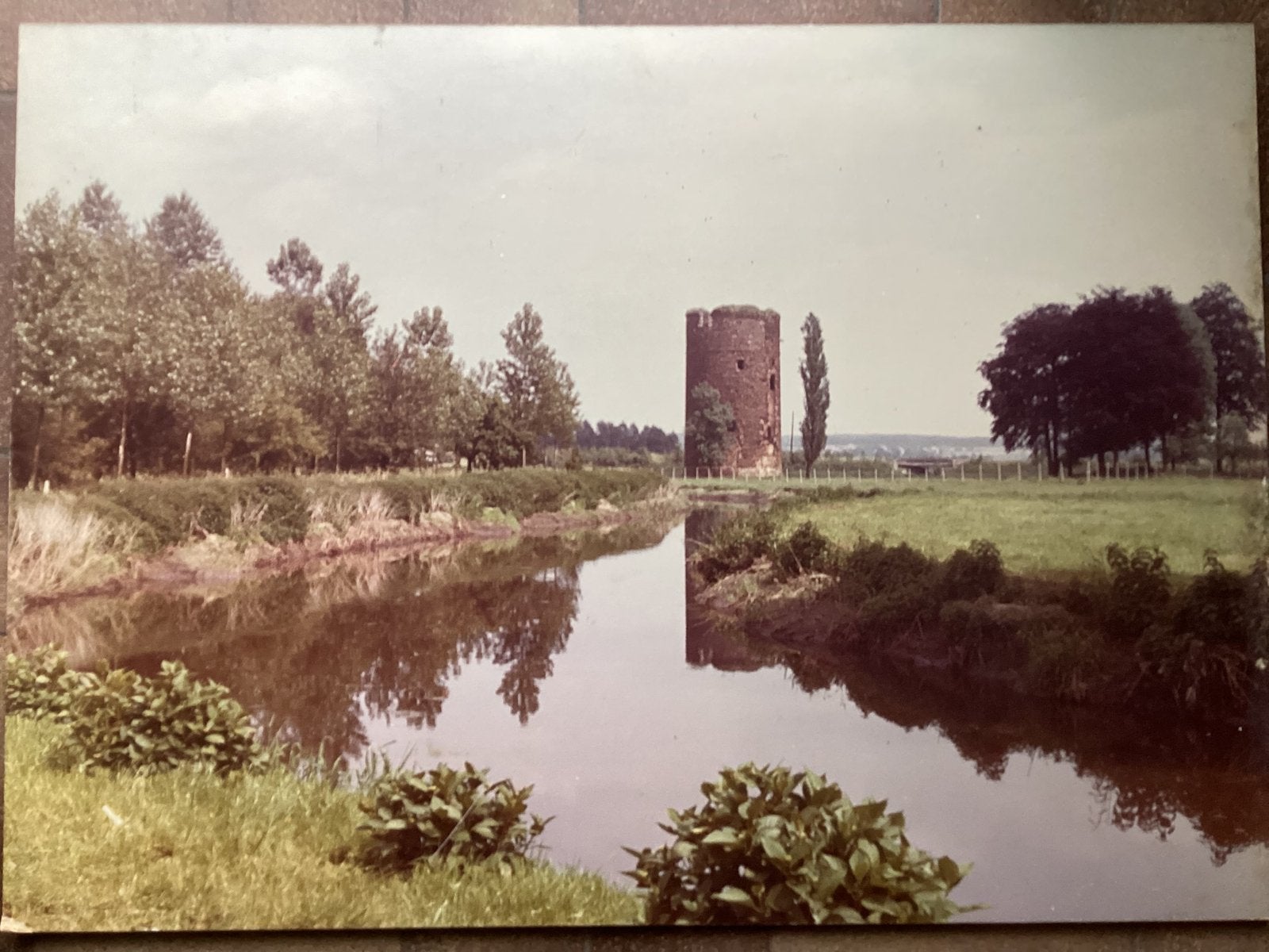 Reproductie originele Maagdentoren Zichem, Antiek en Kunst, Kunst | Schilderijen | Klassiek, Ophalen