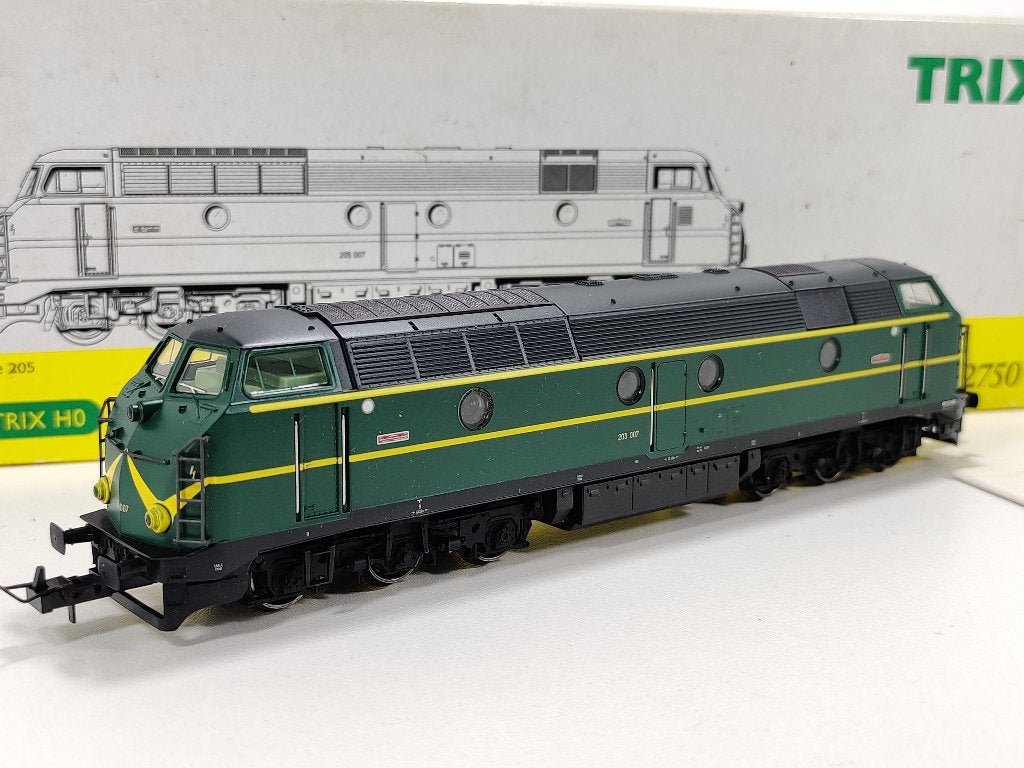 Locomotive diesel Trix 22750 NMBS, Analogique, Enlèvement ou Envoi, Trix, Comme neuf