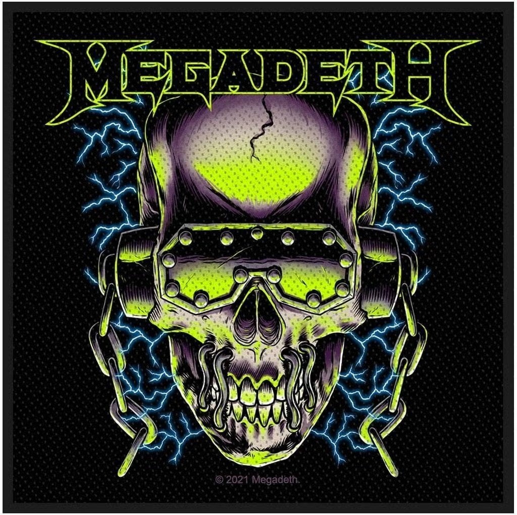Megadeth Vic Rattlehead - Patch officiële merchandise, Ophalen of Verzenden, Nieuw