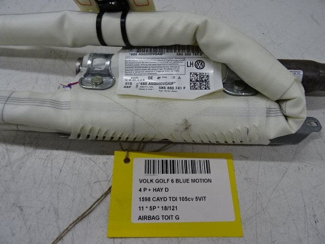 AIRBAG DAK LINKS Volkswagen Golf VI (5K1) (5K6880741F), Auto-onderdelen, Gebruikt, Volkswagen, Volkswagen AG, Kundenbetreuung@volkswagen.de
