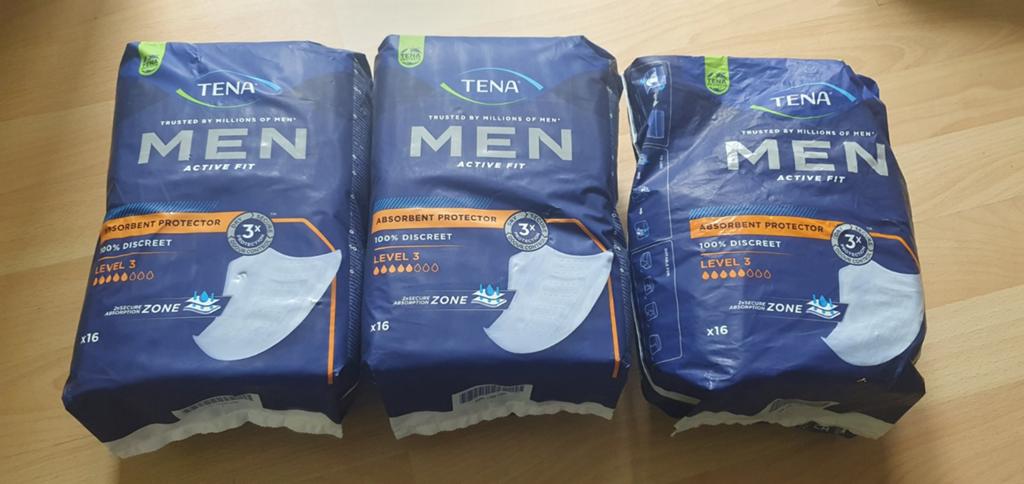 Tena Men Active fit (Level 3), Diversen, Ophalen