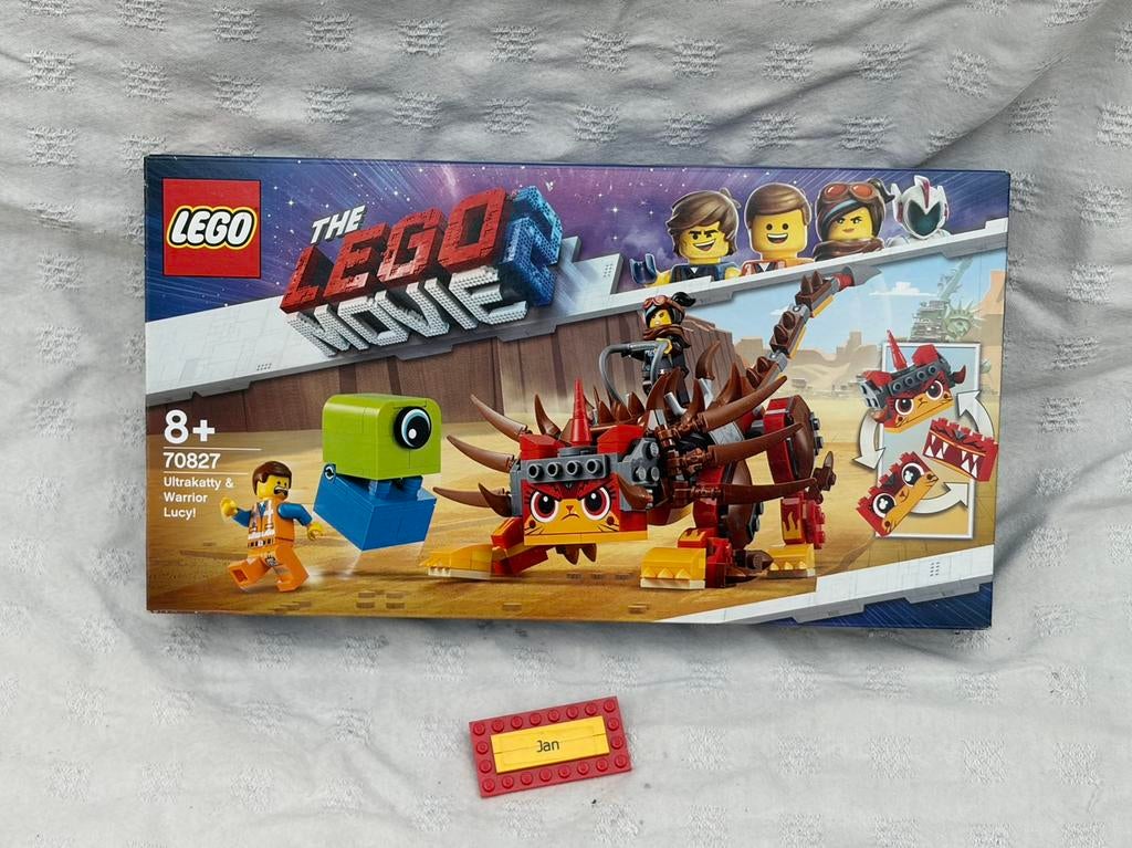 Lego the movie 70827 sealed, Lego, Nieuw, Ophalen of Verzenden, Complete set