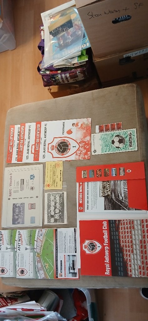 Antwerp fc spullen, Collections, Enlèvement ou Envoi, Comme neuf, Fanion ou Écharpe