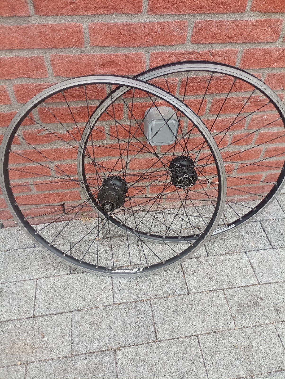 Mtb 26 pouces (paire de roues), Enlèvement ou Envoi, Utilisé, Bontrager, Aluminium