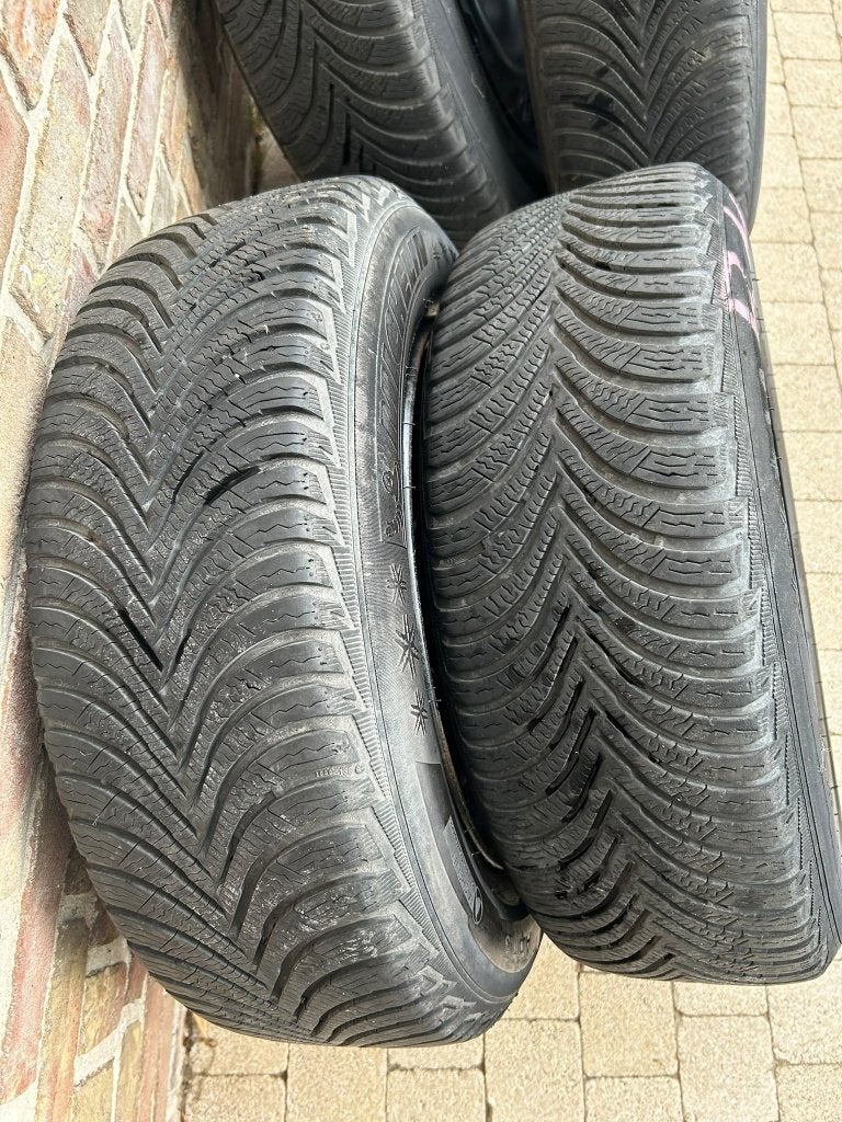 Winterbanden 195 65 R15, Ophalen, Gebruikt, 15 inch, Banden en Velgen