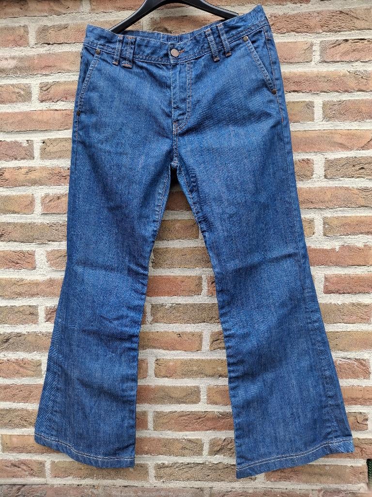 Wide-leg Jeans 'maje' (queen) - maat 28 (maat 38), Kleding | Dames, Ophalen of Verzenden, Zo goed als nieuw