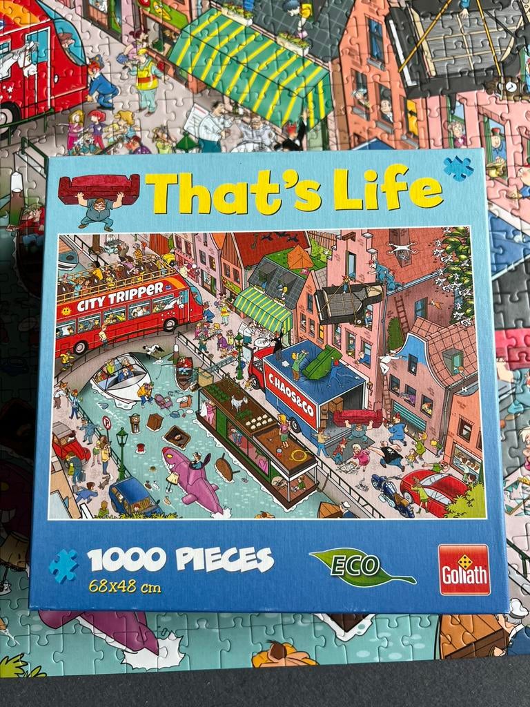 That’s life puzzel 1000 stukjes, Enlèvement, Comme neuf