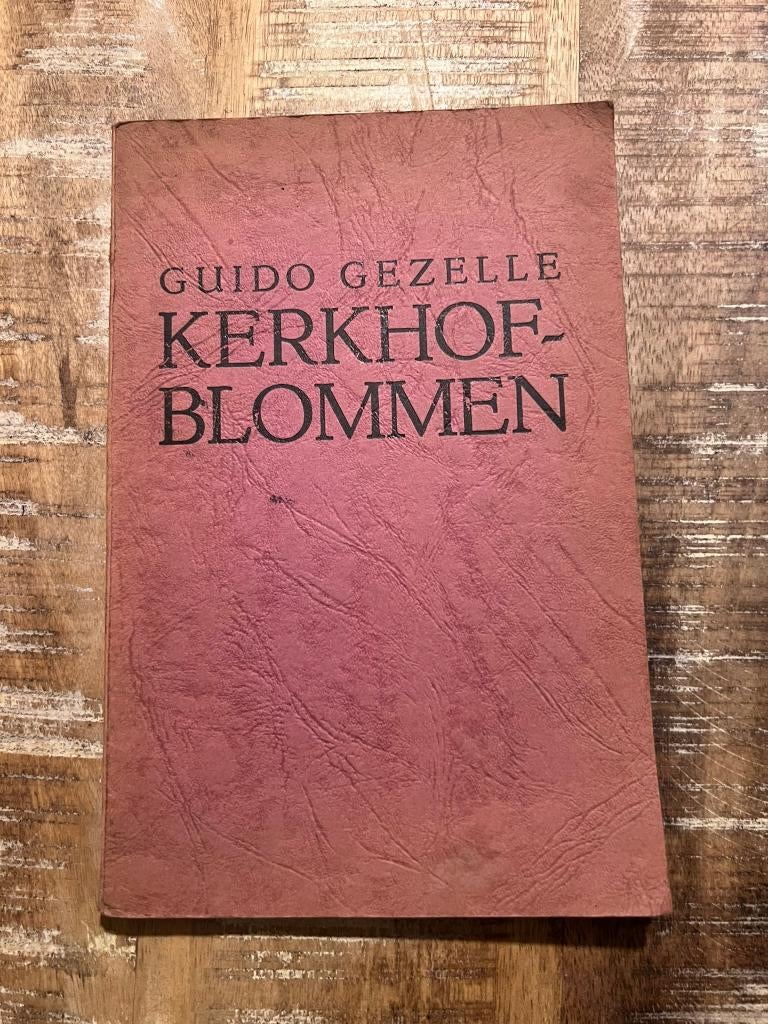 Kerkhofblommen - Guido Gezelle, Ophalen of Verzenden, Gelezen, Guido Gezelle, Eén auteur