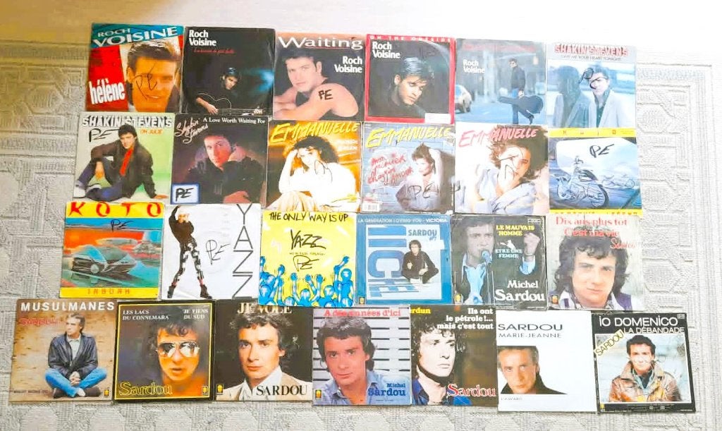 LOT  138     45 TRS, CD & DVD, Enlèvement ou Envoi, Utilisé