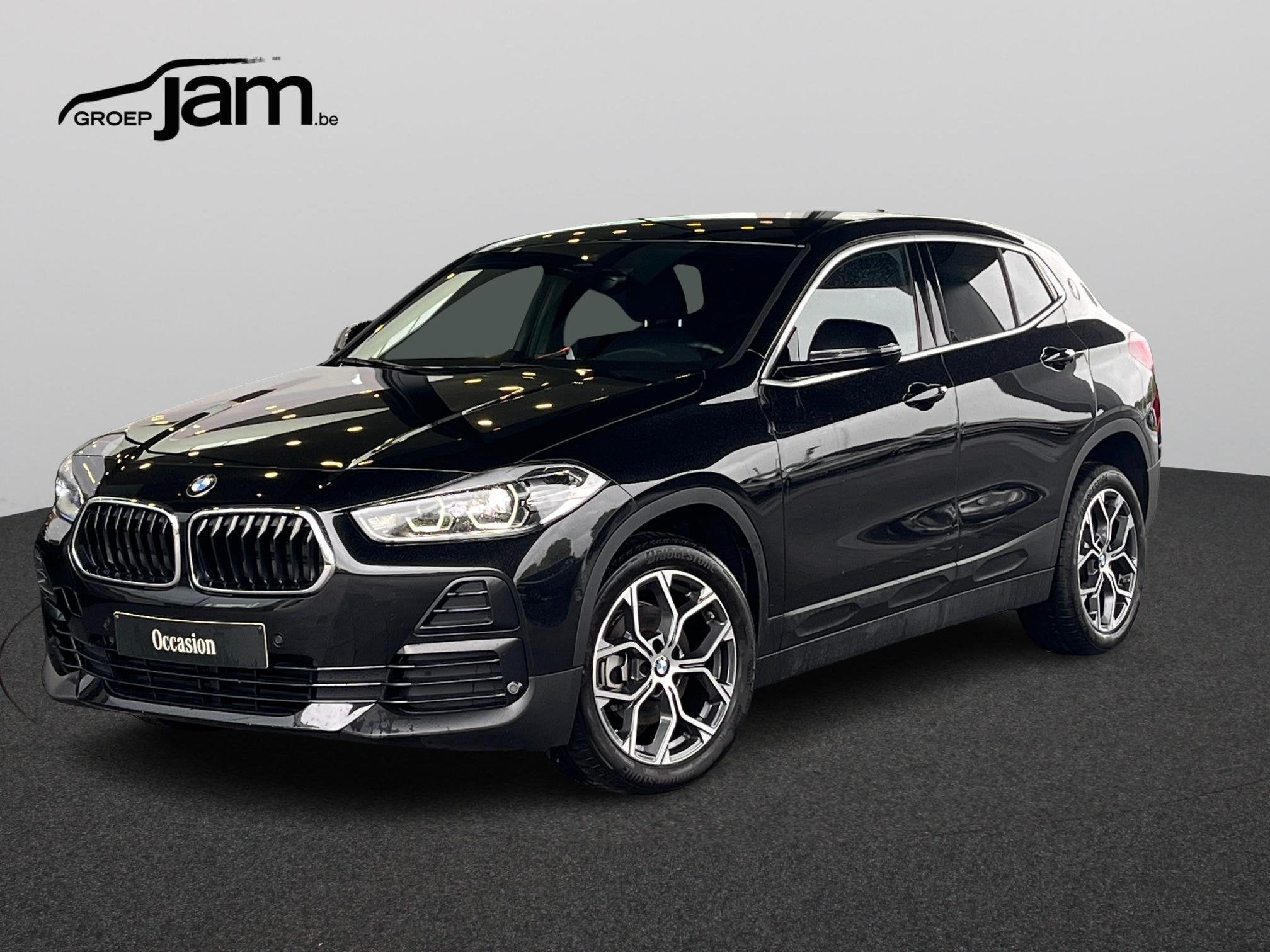 BMW X2 SDrive18d, Automaat, 4 cilinders, Start-stop-systeem, Zwart