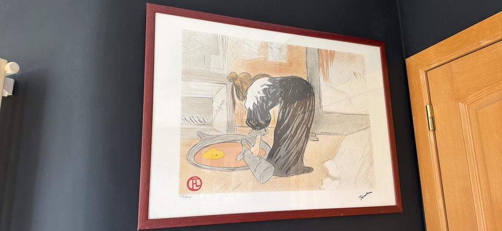 Henri de Toulouse-Lautrec Litho n9 - Elles: Femme au tub -, Enlèvement ou Envoi