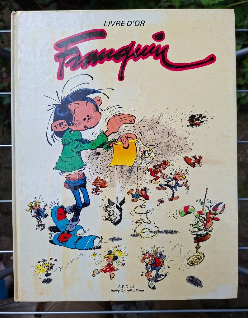 Franquin/ livre d'or, Boeken, Stripverhalen, Gelezen, Eén stripboek, Ophalen of Verzenden, Franquin