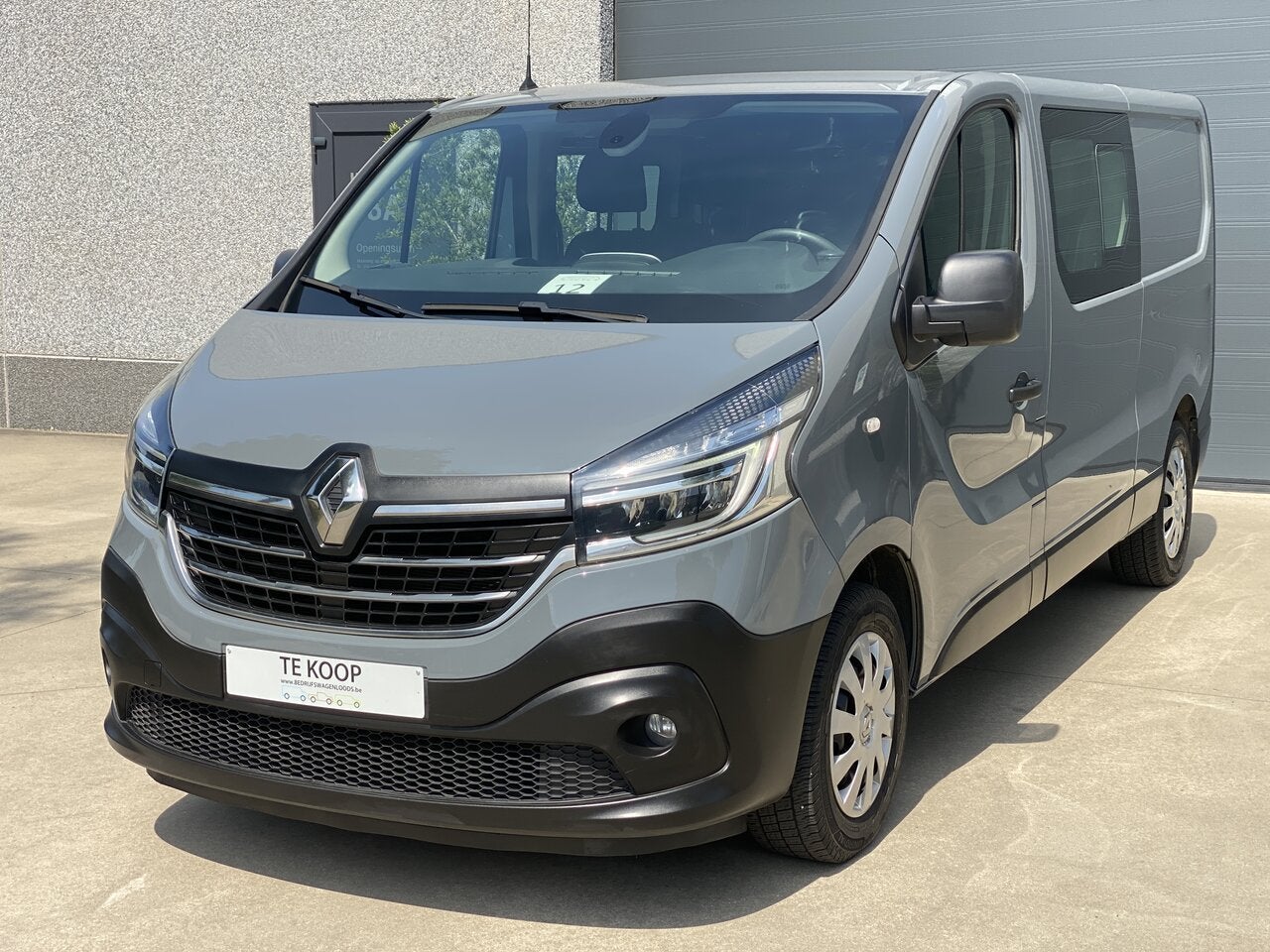 Renault Trafic dubbele cabine_AUTOMAAT-L2-geen extra btw, Auto's, Parkeersensor, 108 kW, Diesel, Zilver of Grijs