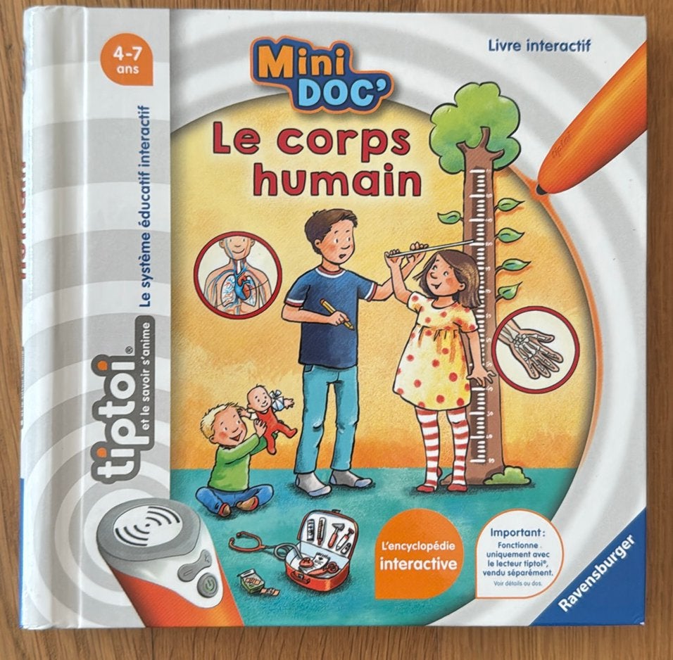 TIPTOI : Mini Doc le corps humain, Enfants & Bébés, Enlèvement ou Envoi, Utilisé