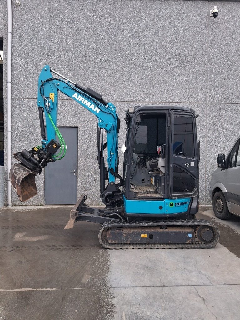 Airman AX33U-7, Ophalen, Graafmachine