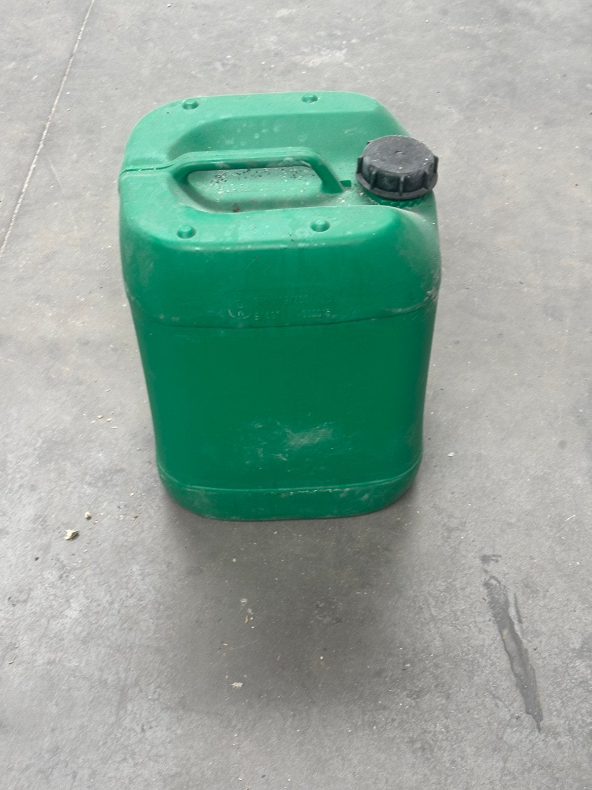 Jerrycan 20l plastic GRATIS, Ophalen, Zo goed als nieuw