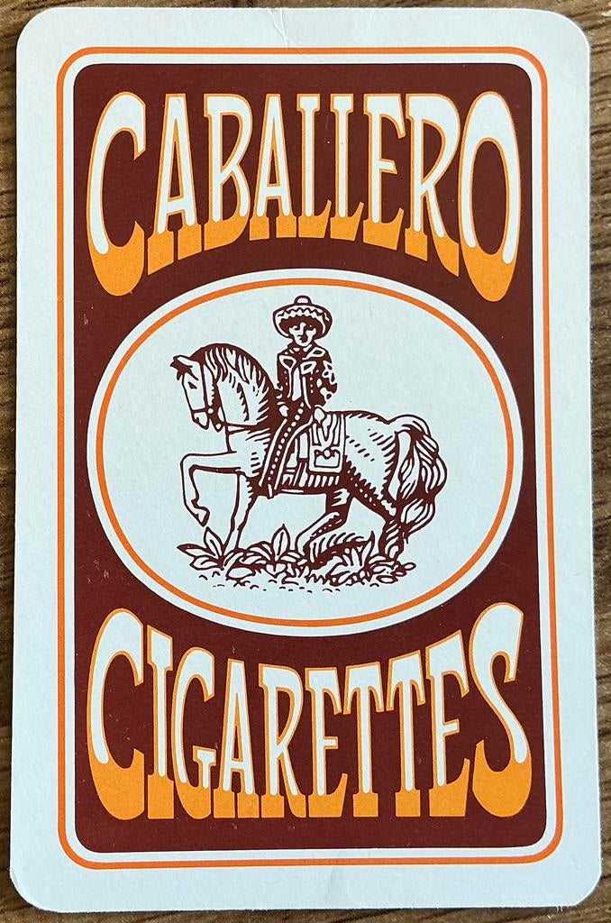Epandeur CIGARETTES CABALLERO, Enlèvement ou Envoi, Comme neuf, Carte(s) à jouer