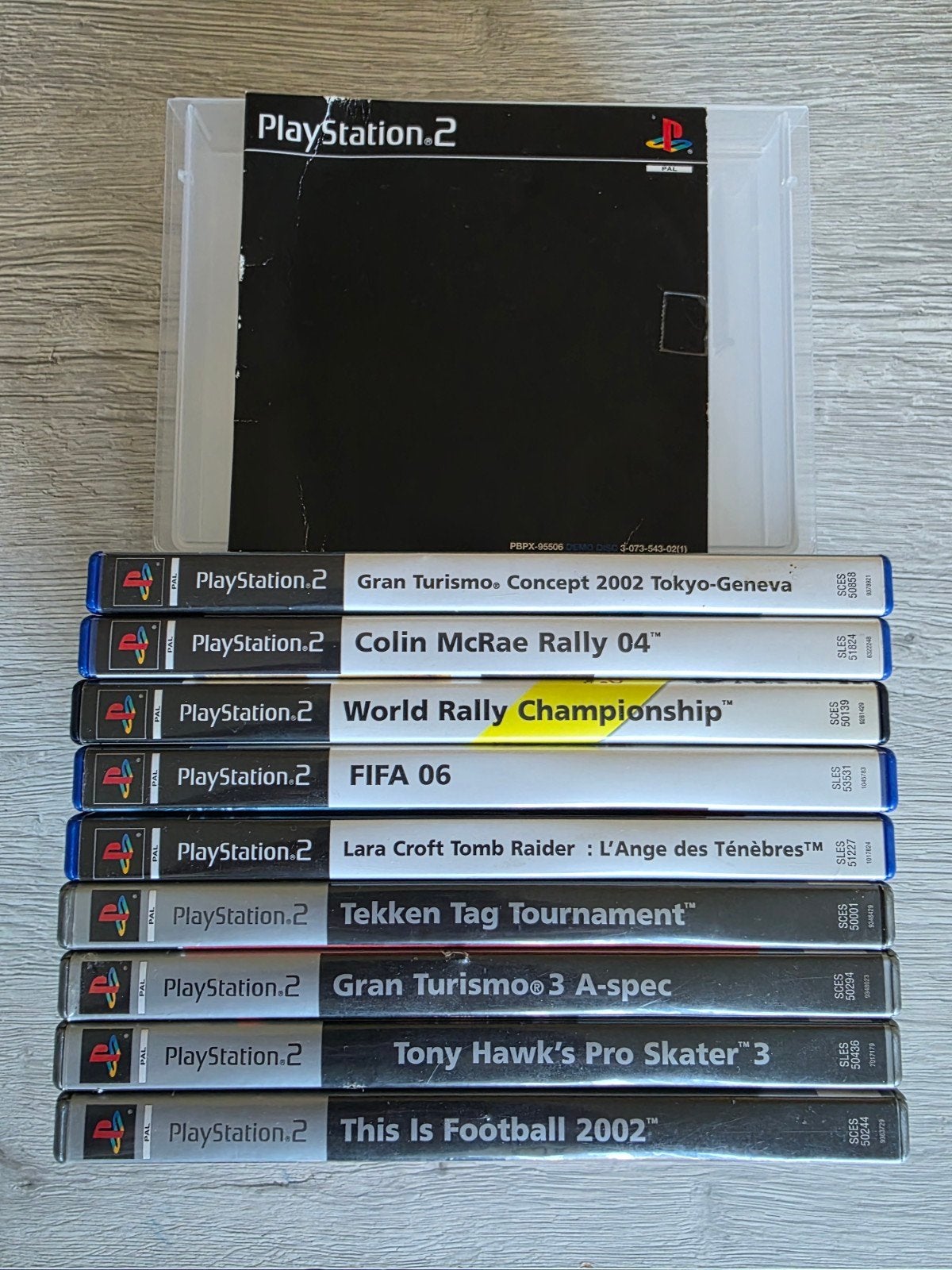 PS2-games — Gran Turismo, Tekken, WRC, Tomb Raider, enz..., Games en Spelcomputers, Online, Gebruikt, Racen en Vliegen, 2 spelers