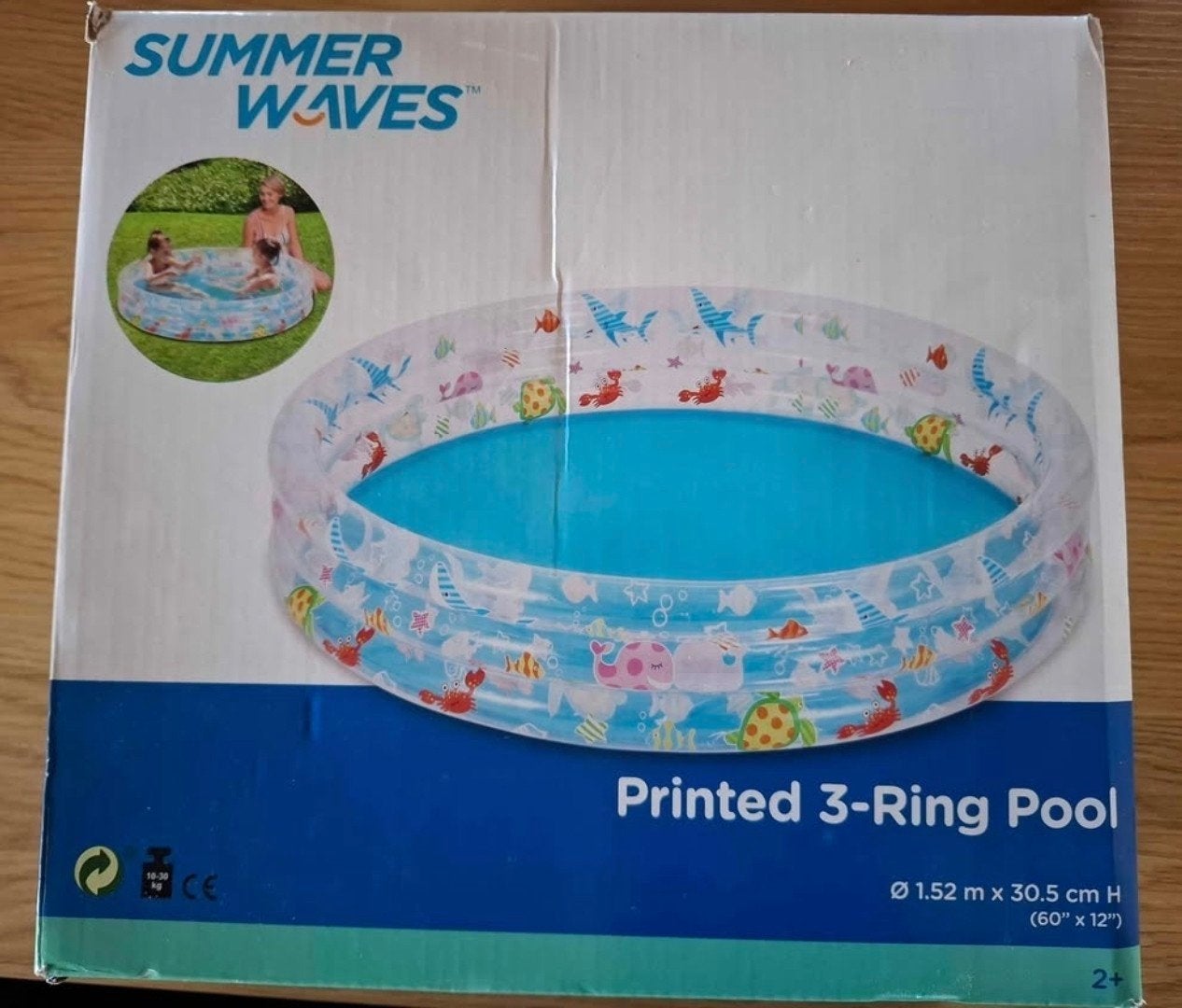 piscine enfant neuve, Enlèvement