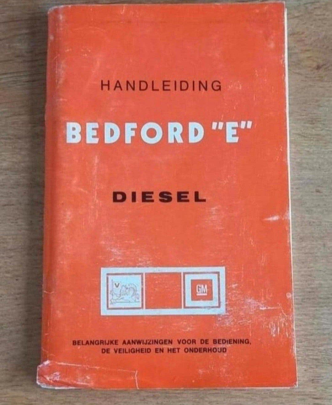 handleiding bedford "E" diesel, Ophalen of Verzenden