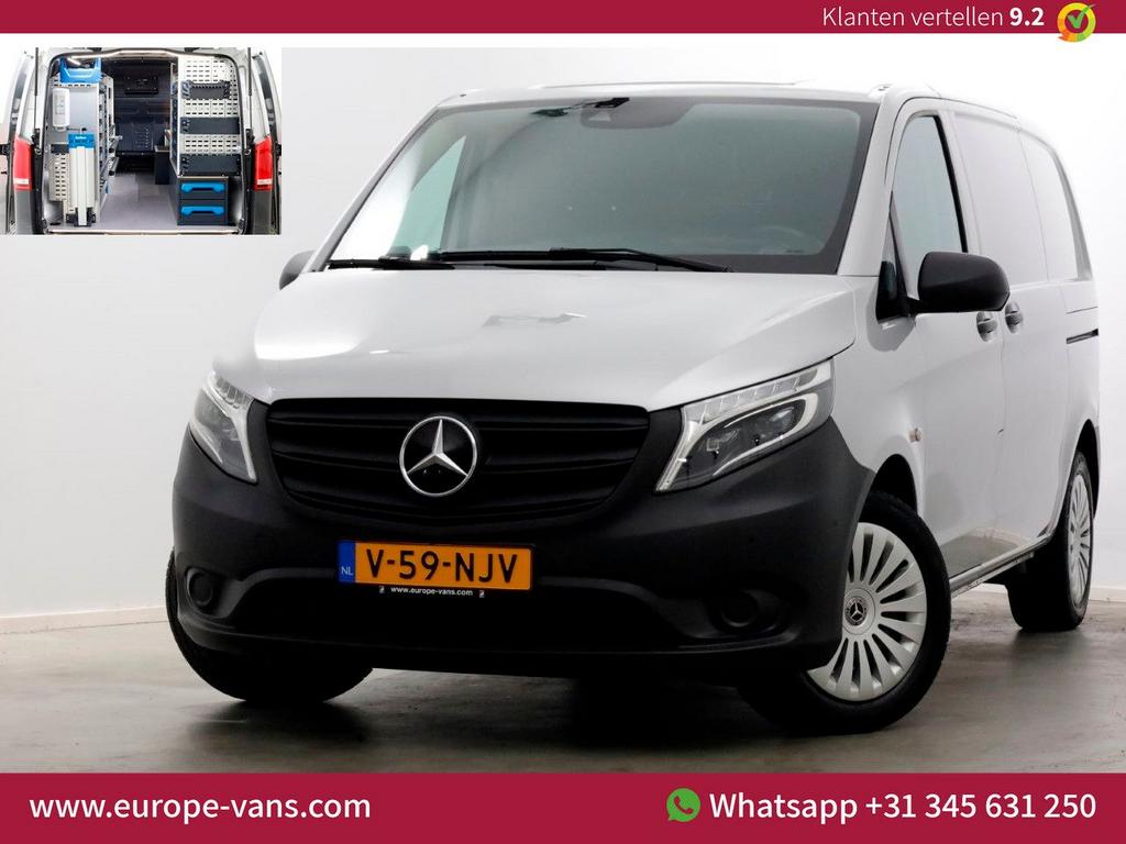 Mercedes-Benz Vito CDI 136pk Compact 9G Automaat 2x Schuifde, Autos, Camionnettes & Utilitaires, 197 g/km, Argent ou Gris, Achat