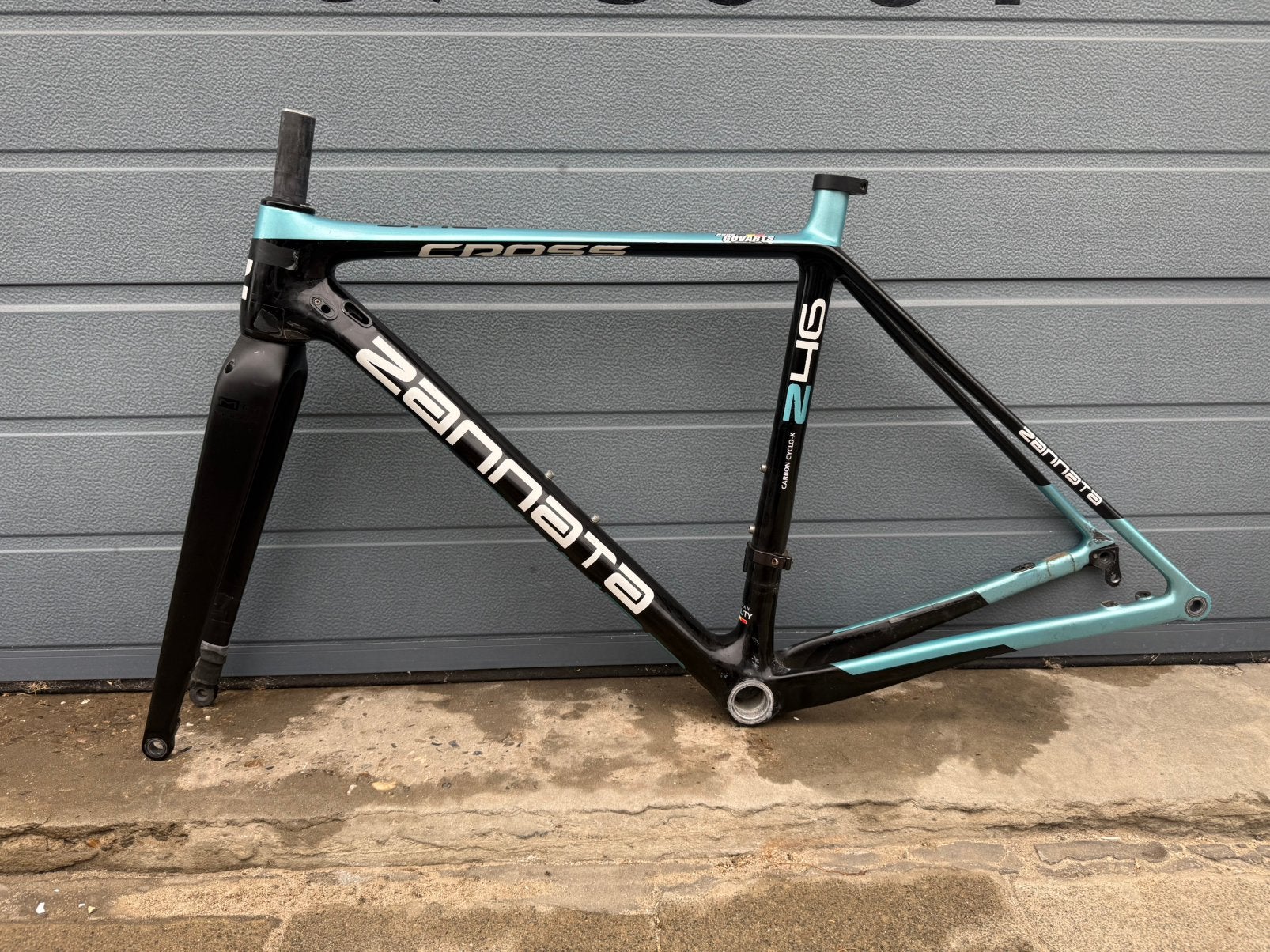 Zannatta cyclocross frame, Fietsen en Brommers, Fietsonderdelen, Ophalen, Frame, Gebruikt, Gravelbike