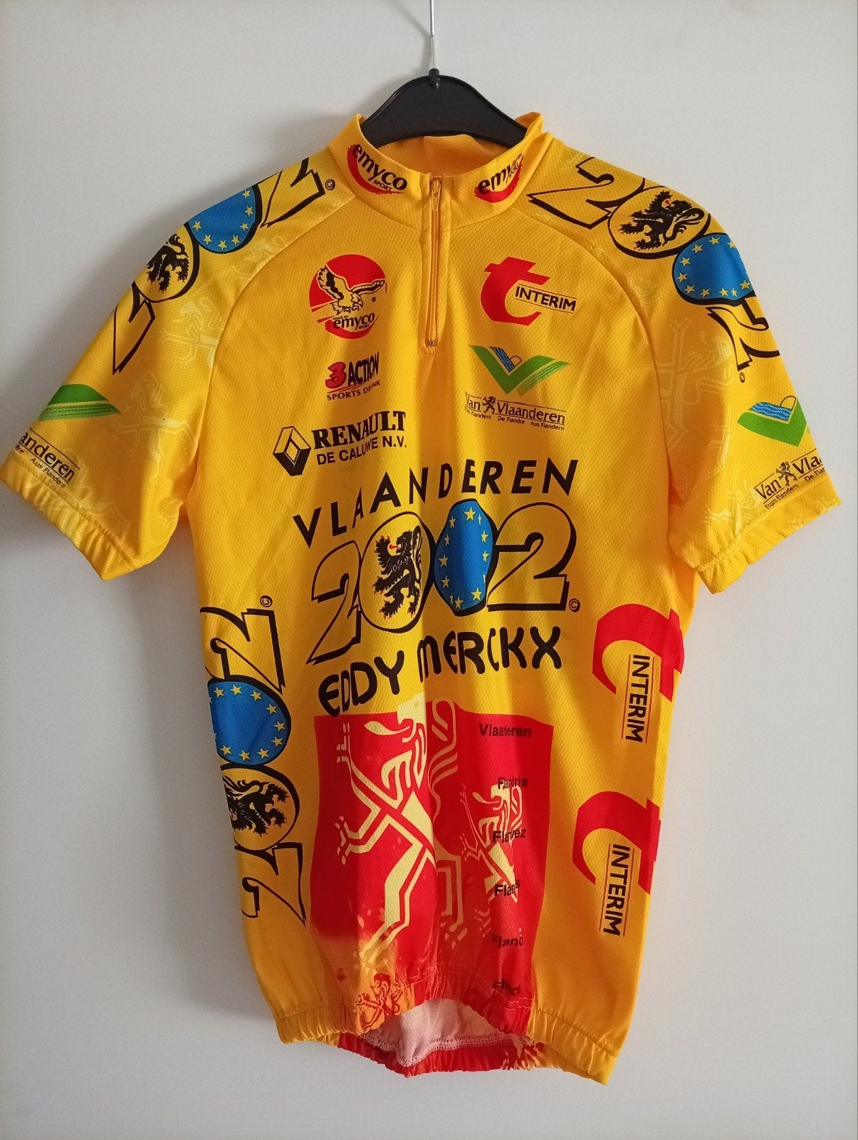 Wielertrui Vlaanderen 2002 Eddy Merckx, Enlèvement ou Envoi