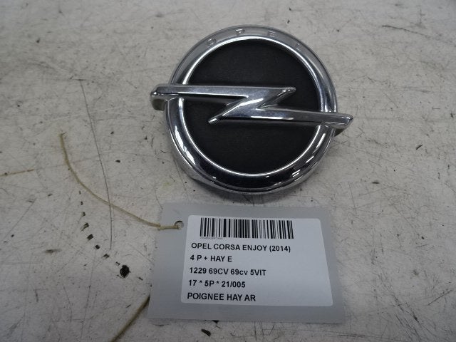 POIGNEE COFFRE / HAYON ARRIERE Opel Corsa E, Autos : Pièces & Accessoires, Opel, Opel Automobile GmbH, Utilisé, Kontakt-opel@opel.com