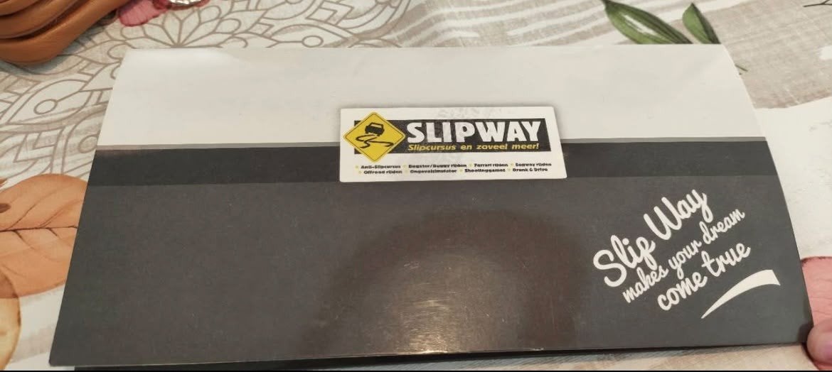 slipway Slipcursus auto Cadeau bon voor morgen, Eén persoon, Cadeaubon, Overige typen