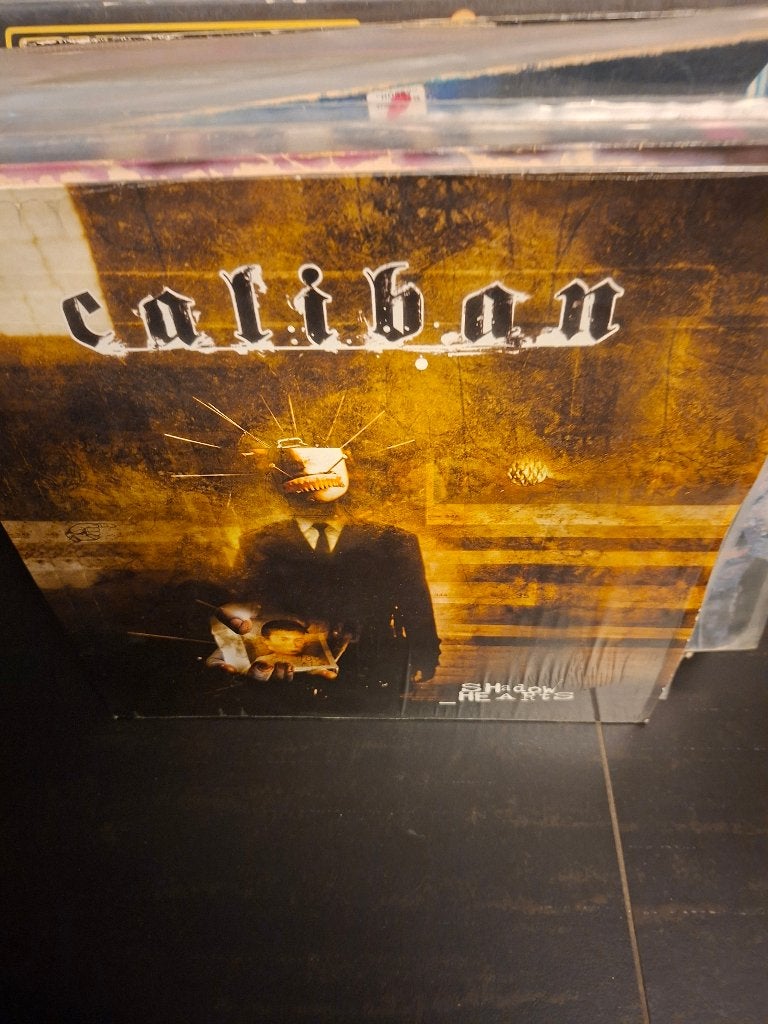 lp - caliban - shadow hearts - vak 7, LP, Ophalen of Verzenden, Zo goed als nieuw, Hardcore