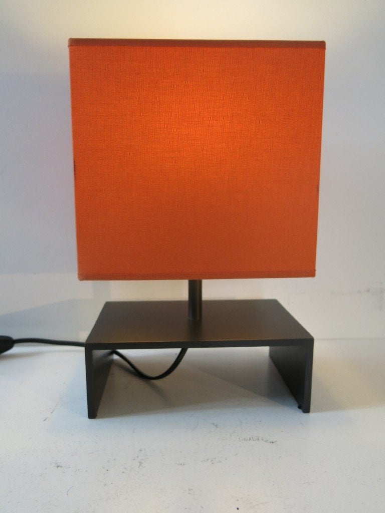 Lampe de table Davidts Lighting Design (Modèle : ANKH), Enlèvement ou Envoi, Orange, Comme neuf, Métal