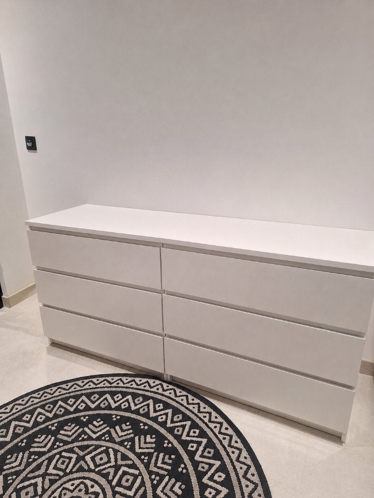 Ikea MALM ladekast, Maison & Meubles, Armoires | Commodes, 3 ou 4 tiroirs, 25 à 50 cm, Moins de 100 cm, Comme neuf