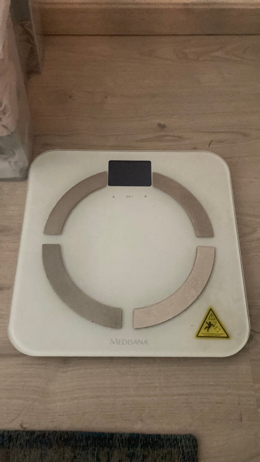 Medisana weegschaal, Ophalen, 100 kg of meer, Personenweegschaal, Fijner dan 1 gram