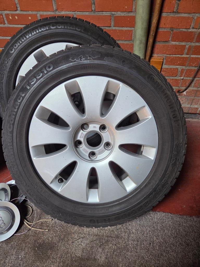 Winterbanden audi a6, Auto-onderdelen, Banden en Velgen, Ophalen, Winterbanden